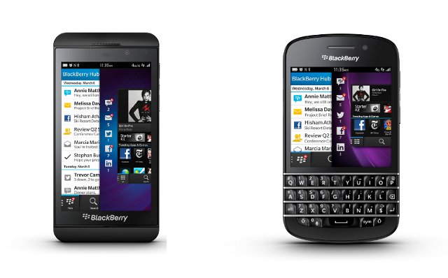 Produksi BlackBerry Z10 dan Q10
