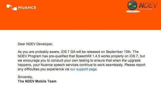 iOS 7 Akan Segera Meluncur Tanggal 10 September