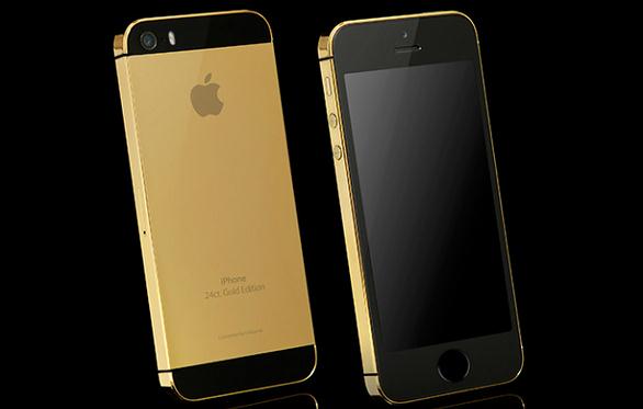 Harga iPhone 5s Edisi Emas 24 Karat Dibanderol Mulai $2.853