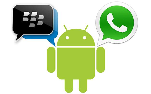 BBM Android vs Whatsapp