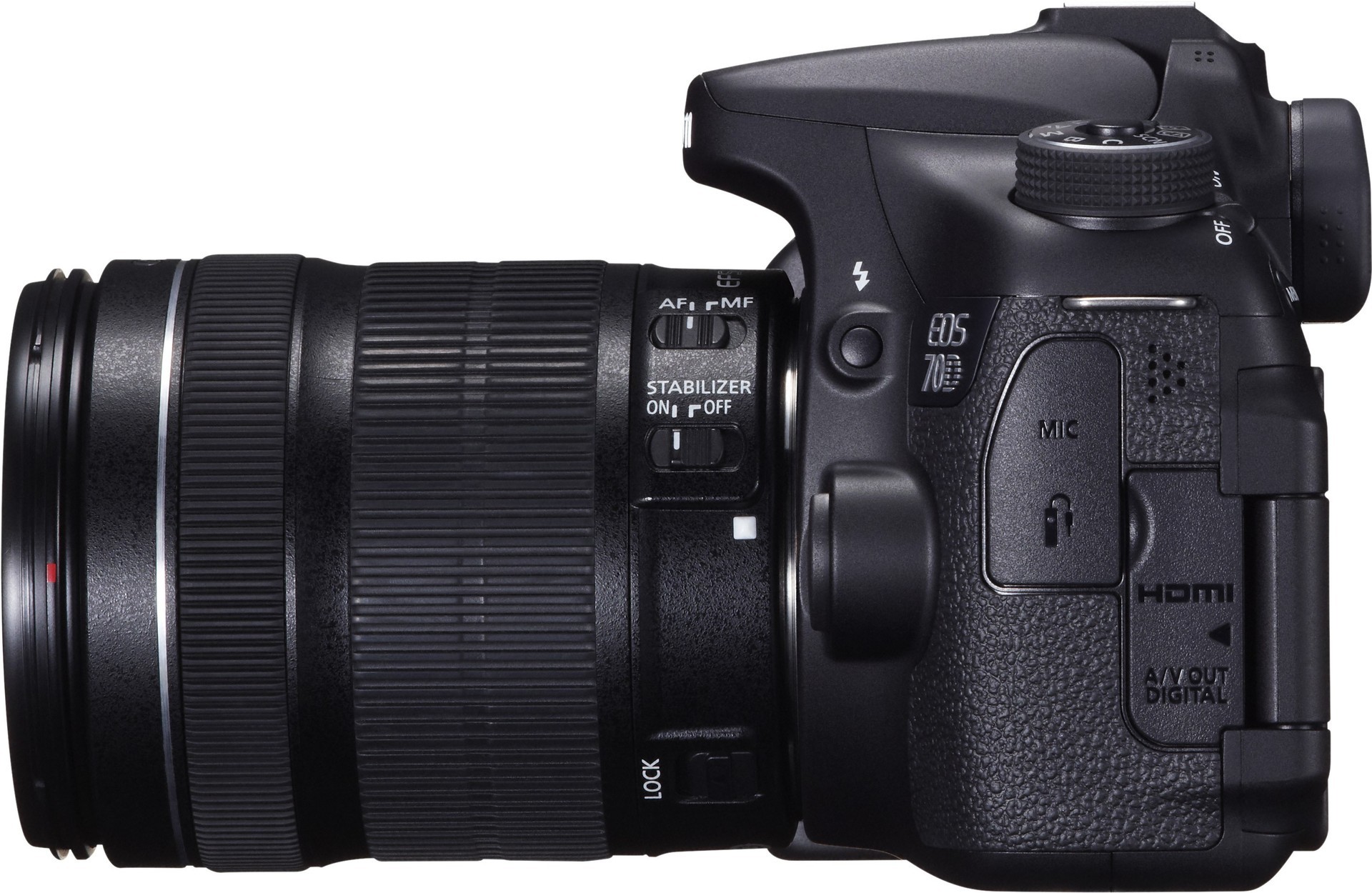 Kamera DSLR Canon EOS 70D Kit 18-55 WiFi Dibanderol Rp. 12,5 juta