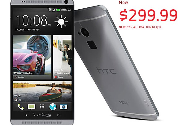 Harga HTC One Max Melalui Verizon Dibandrol Rp 3,5 Jutaan (Sistem Kontrak)