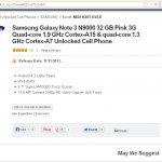 Samsung Galaxy Note 3 Warna Pink akan Menyapa Amerika 11 November Mendatang