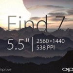 Oppo Find 7 Dikonfirmasi Gunakan Ukuran Layar 5,5 Inci