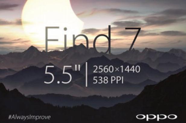 Oppo Find 7 Dikonfirmasi Gunakan Ukuran Layar 5,5 Inci