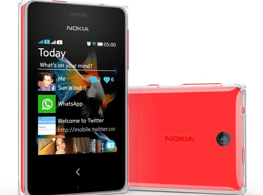 Harga Nokia Asha 500 Terbaru Bulan Februari 2014