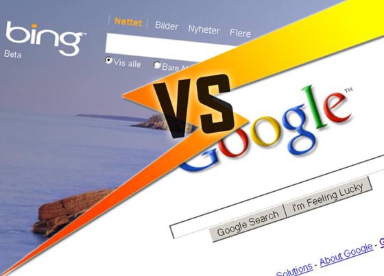 Bing Vs Google