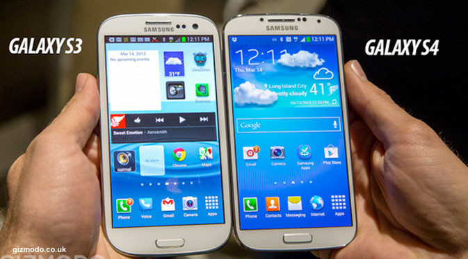 Perbedaan Samsung Galaxy S4 dan Galaxy S III