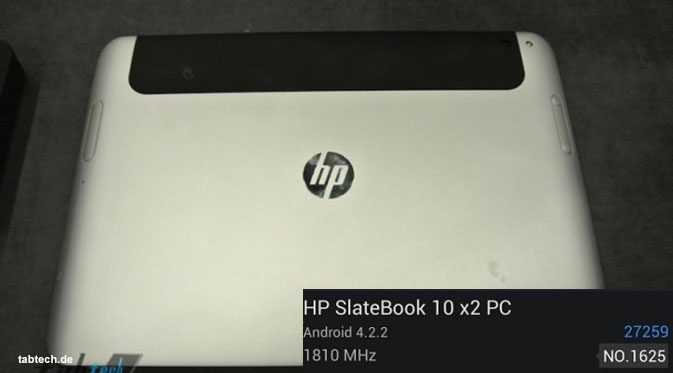 HP SlateBook 10 X2