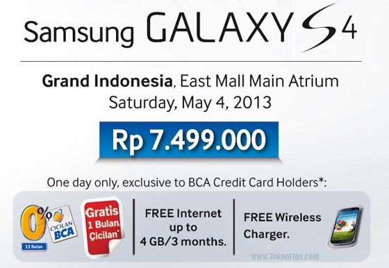 Promo Samsung Galaxy S4