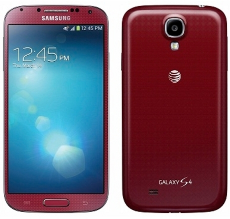 samsung galaxy s4 merah