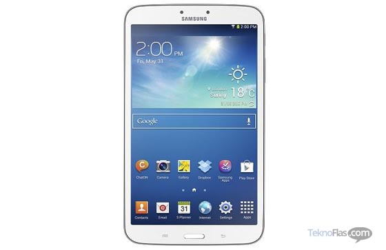 Samsung Galaxy Tab 3 layar 8 inci