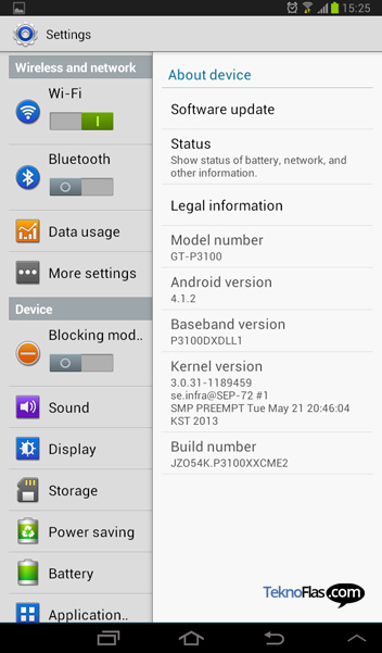 Update Jelly Bean Galaxy Tab 2 7