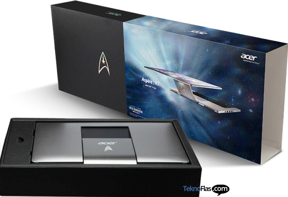 Notebook Acer Aspire R7 Star Trek Dijual untuk Kegiatan Amal