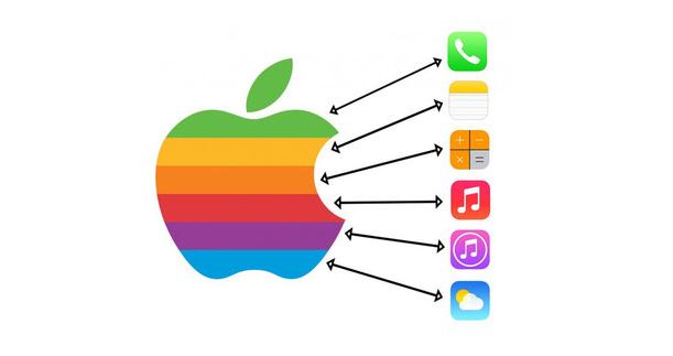 Inilah Logo iOS 7, Terinspirasi Logo Apple asli