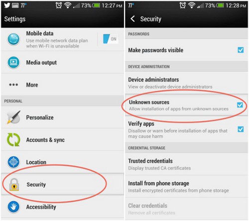 Install Aplikasi Android Selain dari Google Play Store
