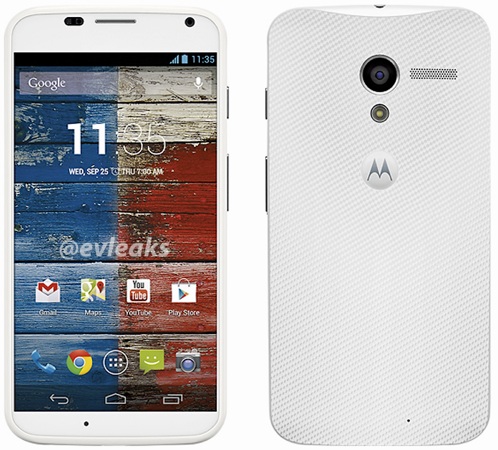 Motorola Moto X Hadir Dengan Warna Putih