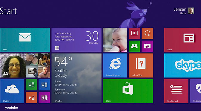 PC Berbasis Windows 8.1 Akan Diproduksi Massal Agustus 2013