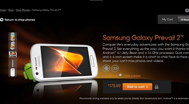 Samsung Galaxy Prevail 2