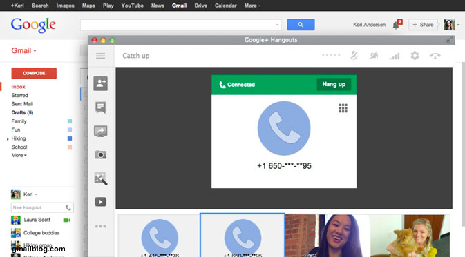 Update Google Hangout Bisa untuk Telpon Gratis