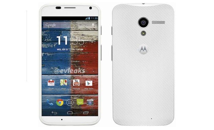 inilah penampakan Motorola Moto X warna putih