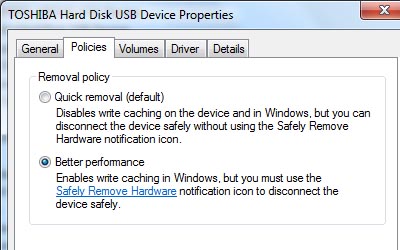 Meningkatkan Performa Harddisk Eksternal 