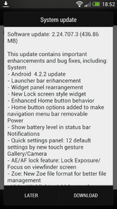 update os htc one