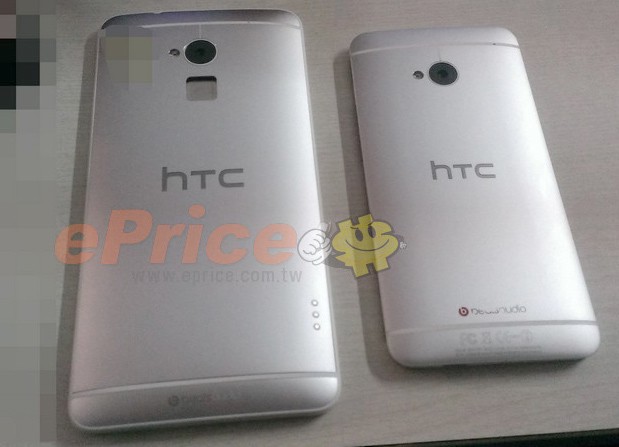 HTC one Max belakang