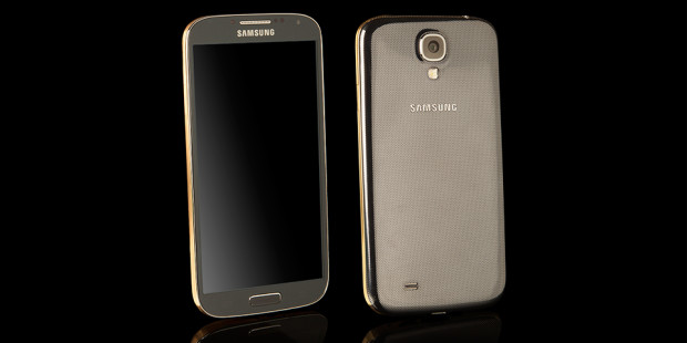 Galaxy S4 Gold meniru iPhone 5S