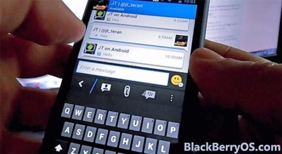 Inilah Bocoran Video BBM for Android