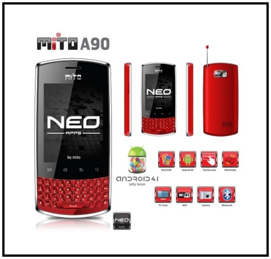 Mito A90, Ponsel Android Murah Harga 500 Ribuan