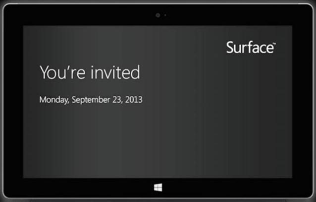 Tablet Surface Terbaru Microsoft Diluncurkan 23 September 2013