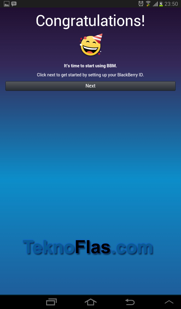 Cara Install BBM Android di Samsung Galaxy Tab Series