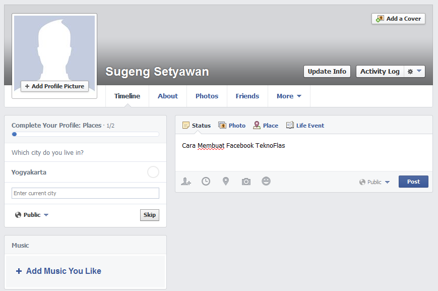 Cara Membuat Facebook7