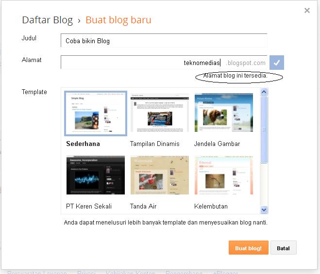 Cara membuat blog 8