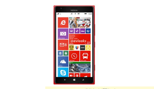 Inikah Foto Resmi Nokia Lumia 1520 Warna Merah