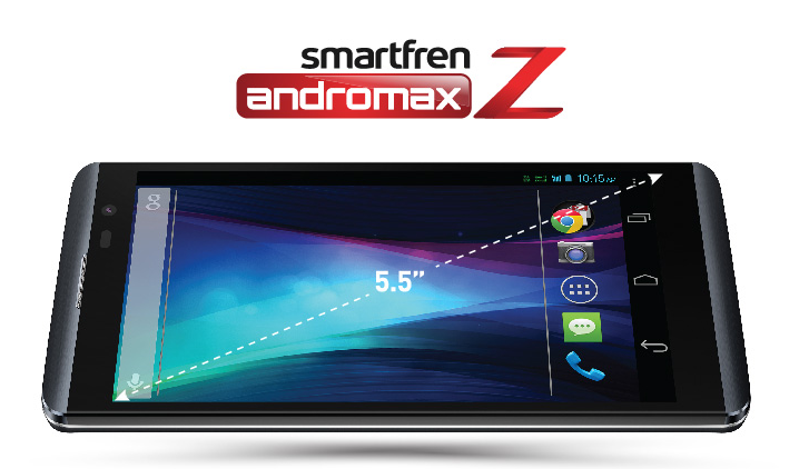 Smartfren Andromax Z, Lebih Besar Lebih Hebat