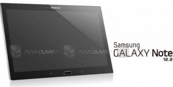 Wujud Tablet Samsung Galaxy Note 12.2 Mulai Terkuak