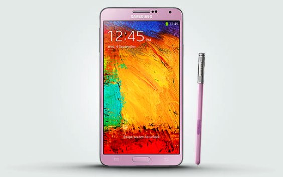 Harga Pre-order Samsung Galaxy Note 3 Warna Pink Dibandrol Rp 8,5 Jutaan