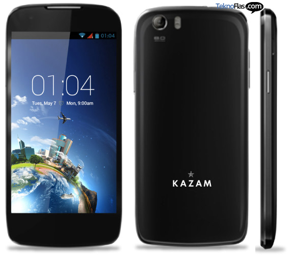 Inilah Spesifikasi KAZAM Thunder Q4.5, Smartphone Dual SIM OS Android 4.2 Jelly Bean