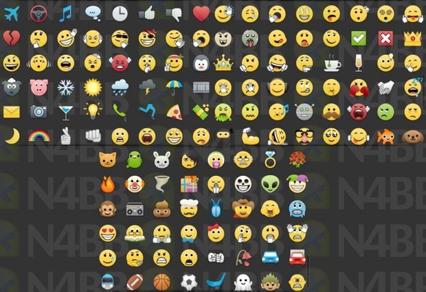 100 BBM Emoticon Baru