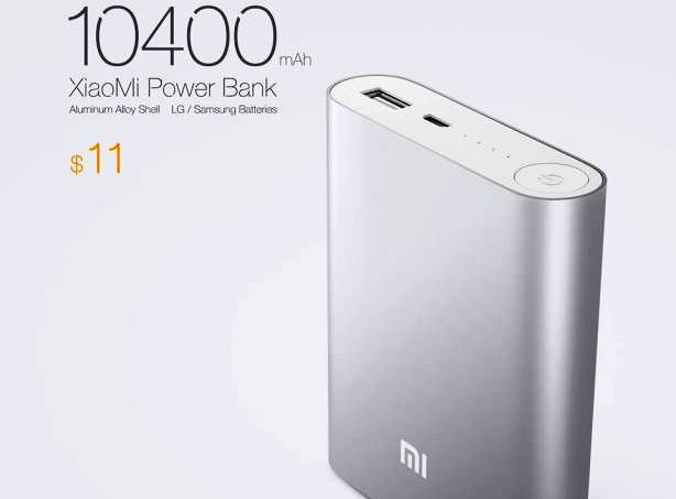 Harga Power Bank Xiaomi 10.400 mAh Dibandrol Rp 130 Ribuan