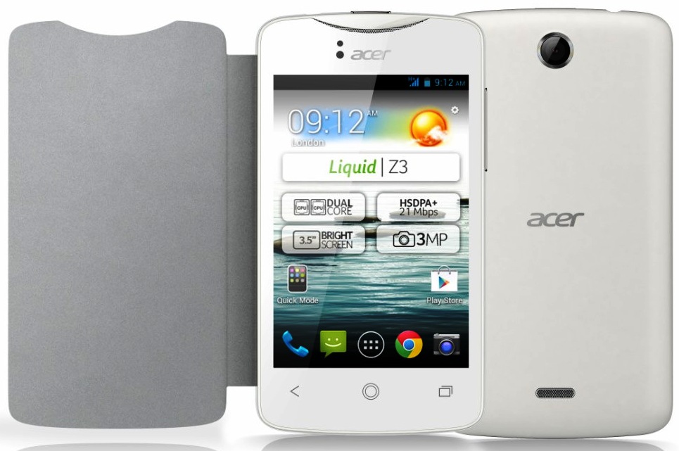 Smartphone Acer Liquid Z3 Seharga Rp 1 Jutaan Hadir di Indonesia