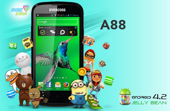 Harga Evercoss A88 Akhir Januari 2014 Hanya Rp 1,1 Jutaan