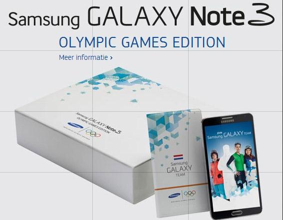 Samsung Rilis Galaxy Note 3 Olympic Games Edition