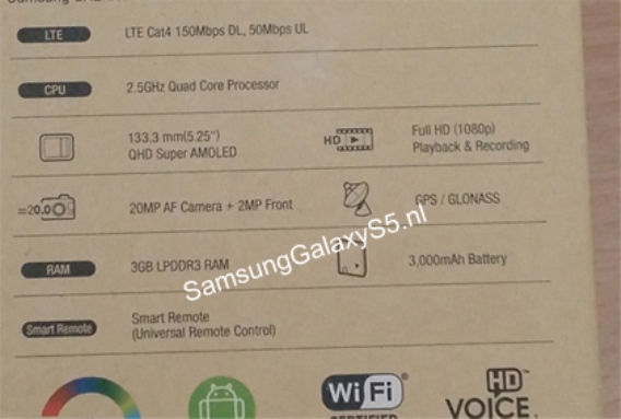 Dus Box Samsung Galaxy S5