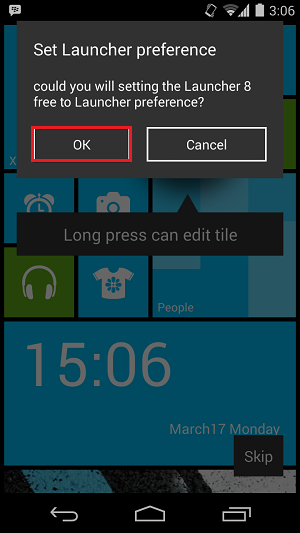 Windows Phone 8 di Android