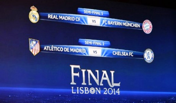 Jadwal Semifinal Liga Champion 2014 Live SCTV