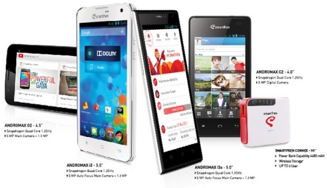 Smartfren Luncurkan 4 Smartphone Andromax Terbaru