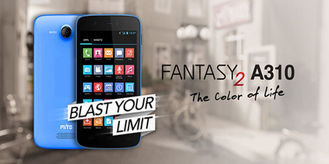 Mito Fantasy 2 A310, Smartphone Quad Core Harga 900 Ribuan